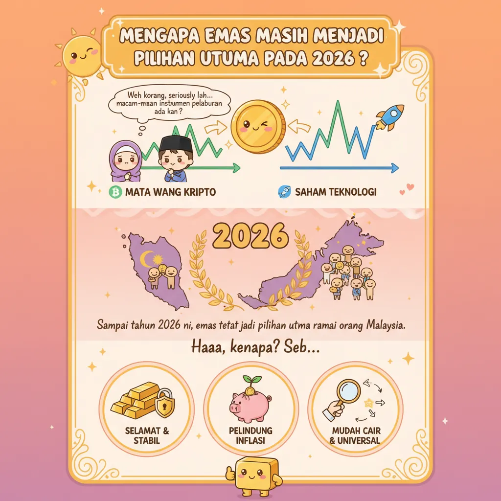 Mengapa Emas Masih Menjadi Pilihan Utama pada 2026?