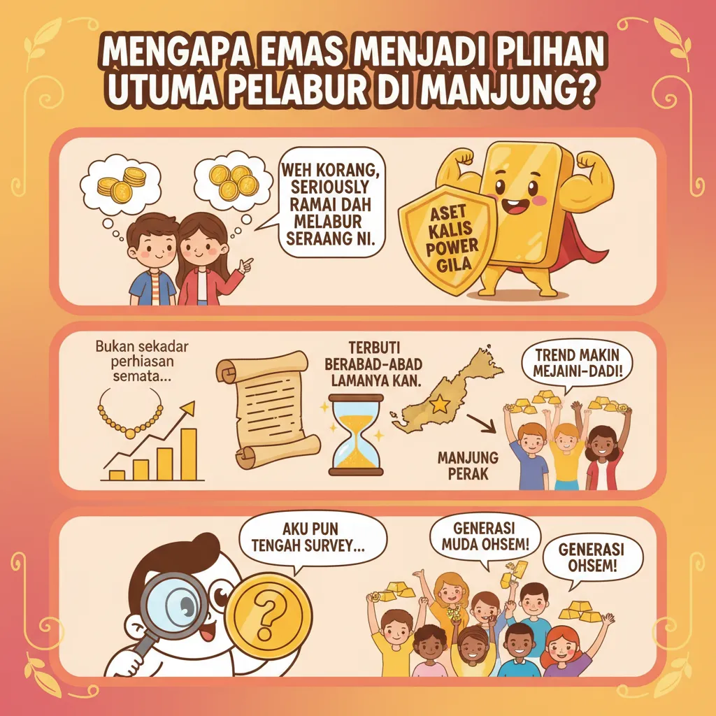 Mengapa Emas Menjadi Pilihan Utama Pelabur di Manjung?