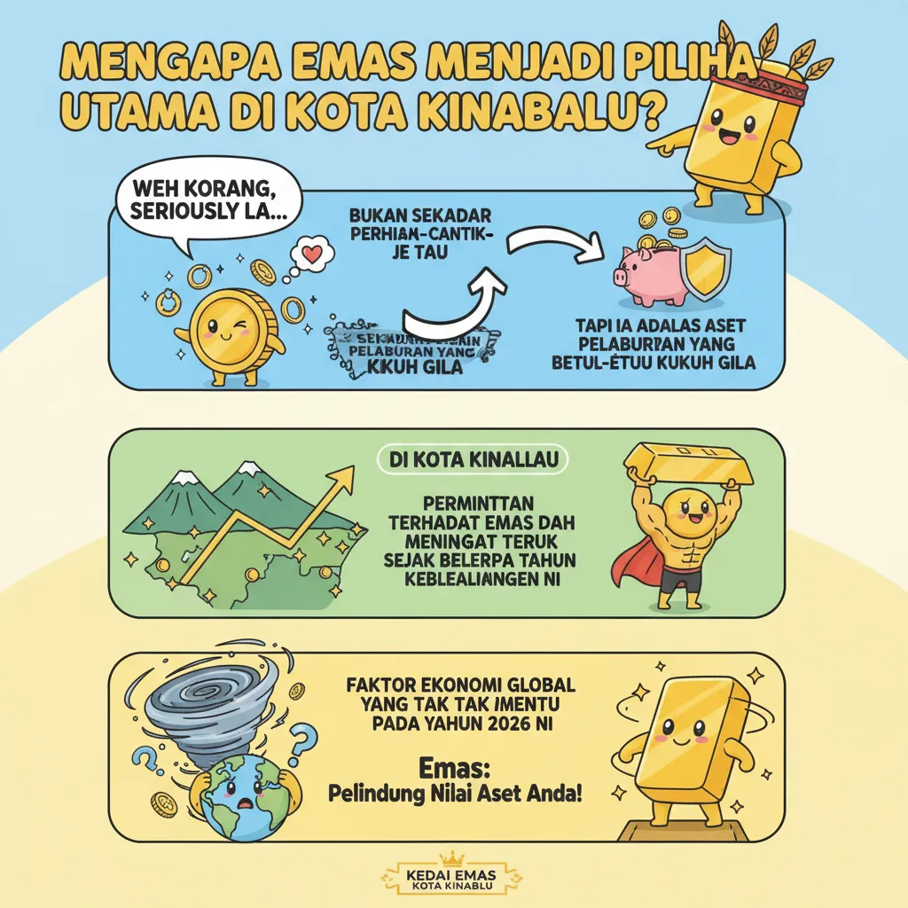 Mengapa Emas Menjadi Pilihan Utama di Kota Kinabalu?