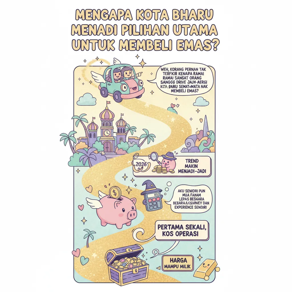 Mengapa Kota Bharu Menjadi Pilihan Utama untuk Membeli Emas?