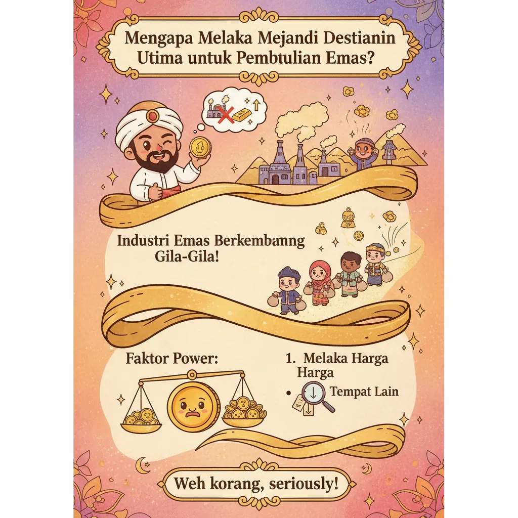 Mengapa Melaka Menjadi Destinasi Utama untuk Pembelian Emas?