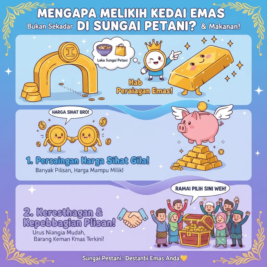 Mengapa Memilih Kedai Emas di Sungai Petani?