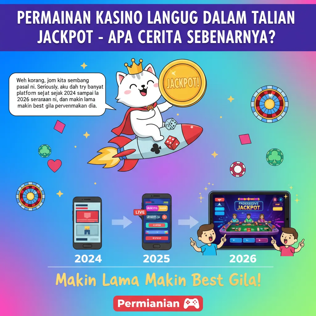 Permainan Kasino Langsung Dalam Talian Jackpot