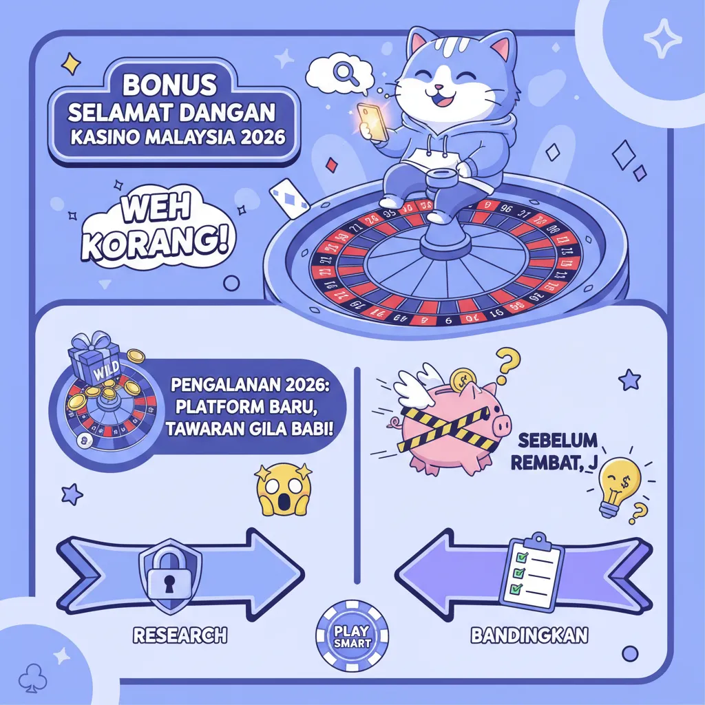Bonus Selamat Datang Kasino Malaysia: Panduan Deposit & Spins
