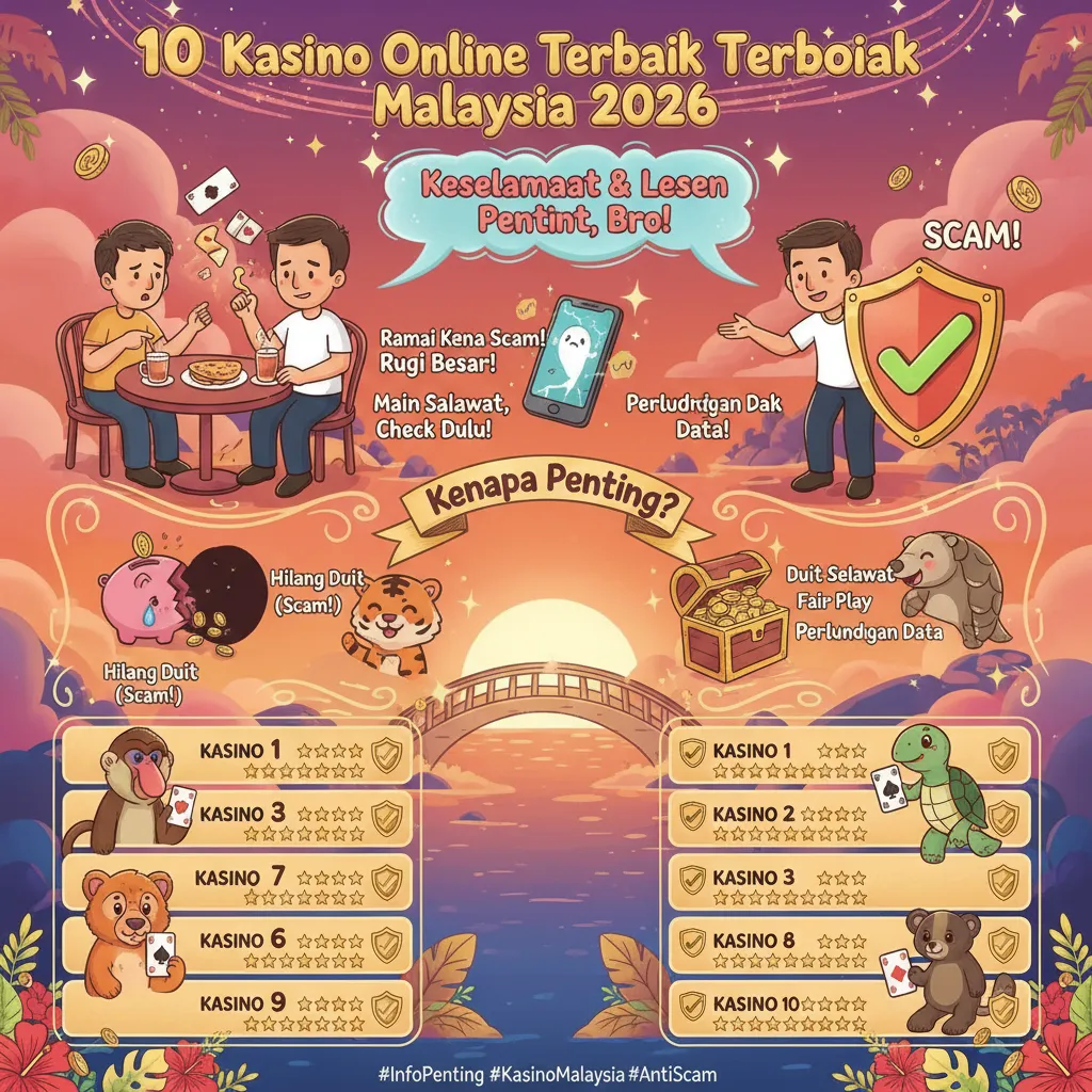 Keselamatan dan Lesen Kasino Dalam Talian Malaysia 2026