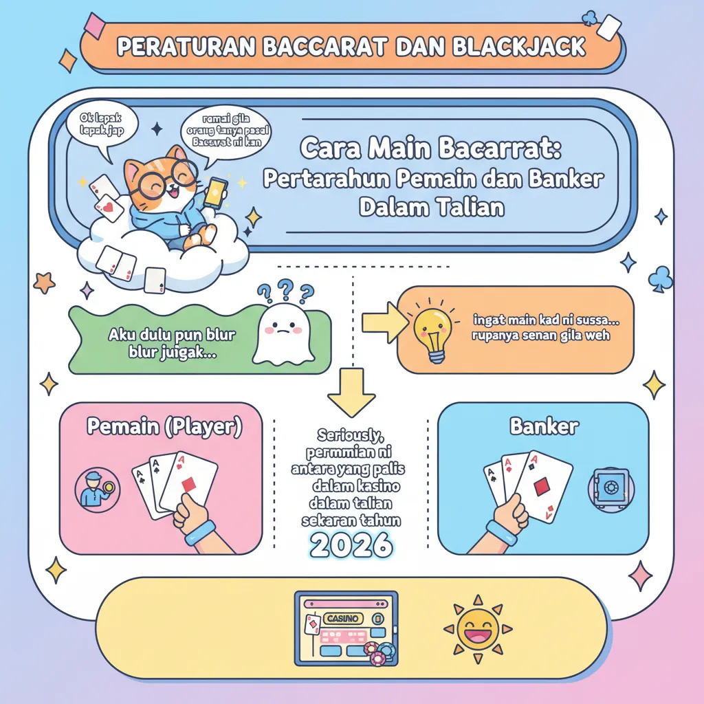 Cara Main Baccarat: Pertaruhan Pemain dan Banker Dalam Talian