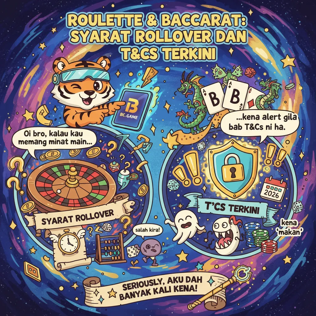 Roulette & Baccarat: Syarat Rollover dan T&Cs Terkini