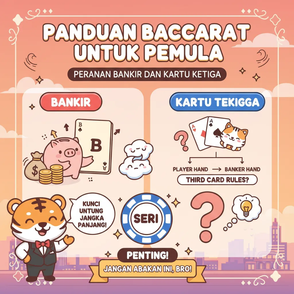 Panduan Baccarat untuk Pemula: Peranan Bankir dan Kartu Ketiga