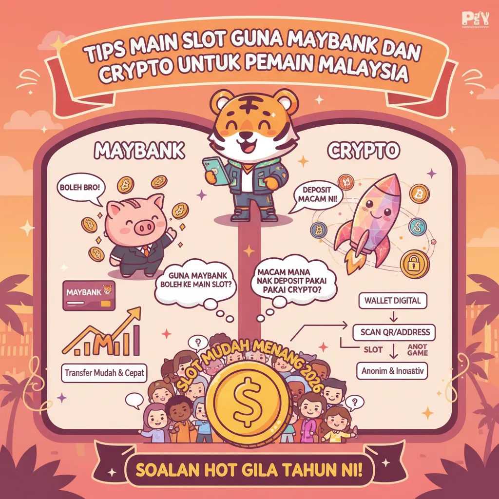 Tips Main Slot Guna Maybank dan Crypto untuk Pemain Malaysia