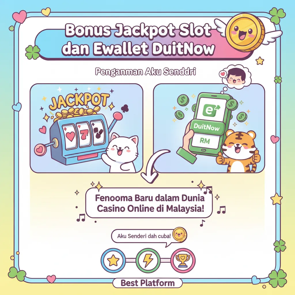 Bonus Jackpot Slot dan Ewallet DuitNow