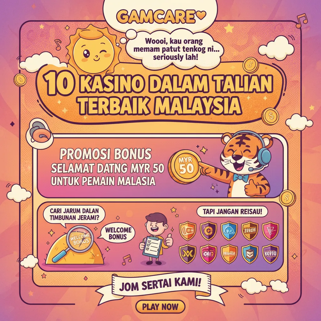 Promosi Bonus Selamat Datang MYR 50 untuk Pemain Malaysia