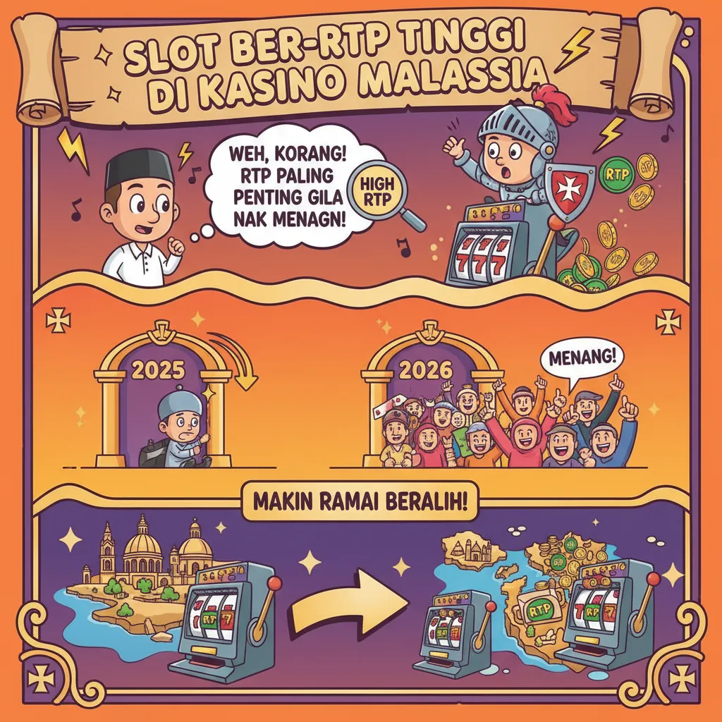 Slot BerRTP Tinggi di Kasino Malaysia: Microgaming, NetEnt & Evolution