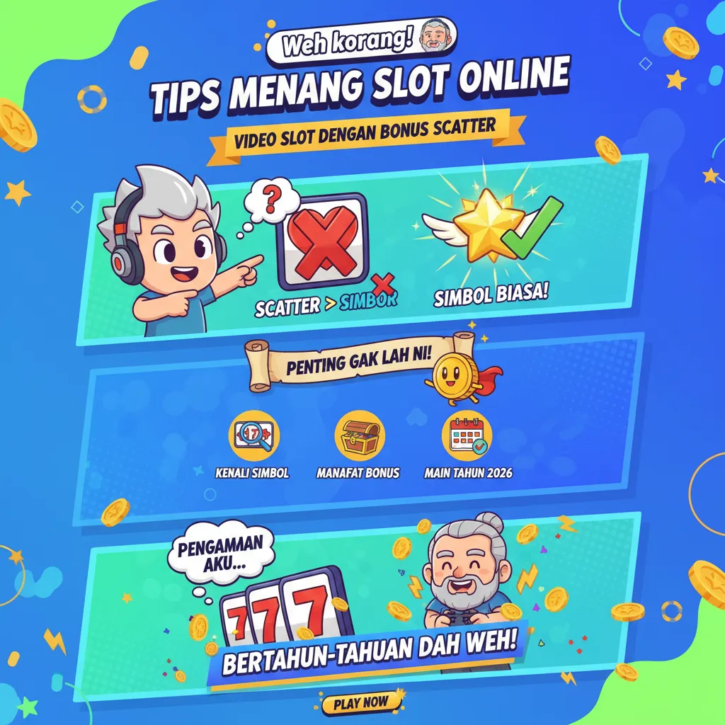Tips Bermain Slot Video dengan Bonus Scatter