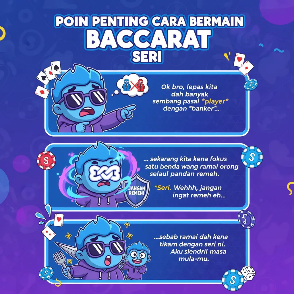 Poin Penting Cara Bermain Baccarat Seri