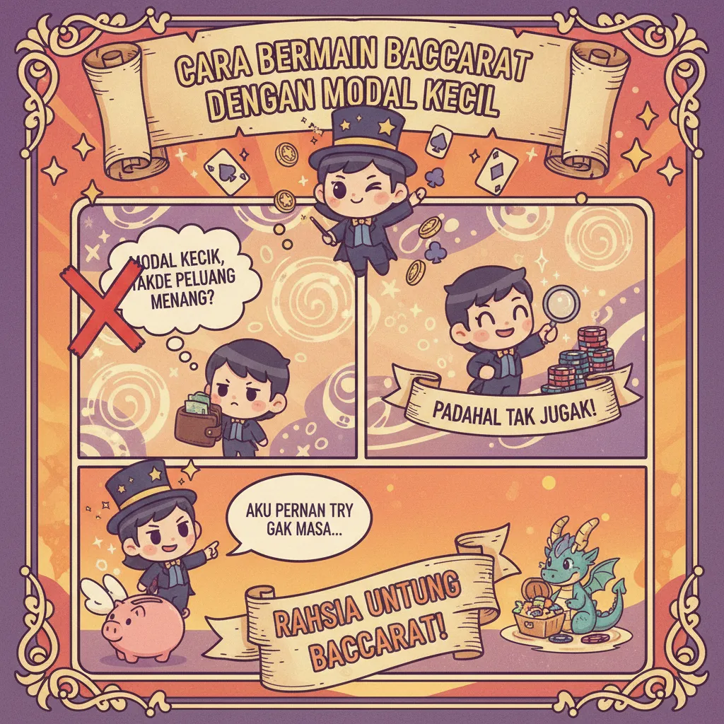 Cara Bermain Baccarat dengan Modal Kecil
