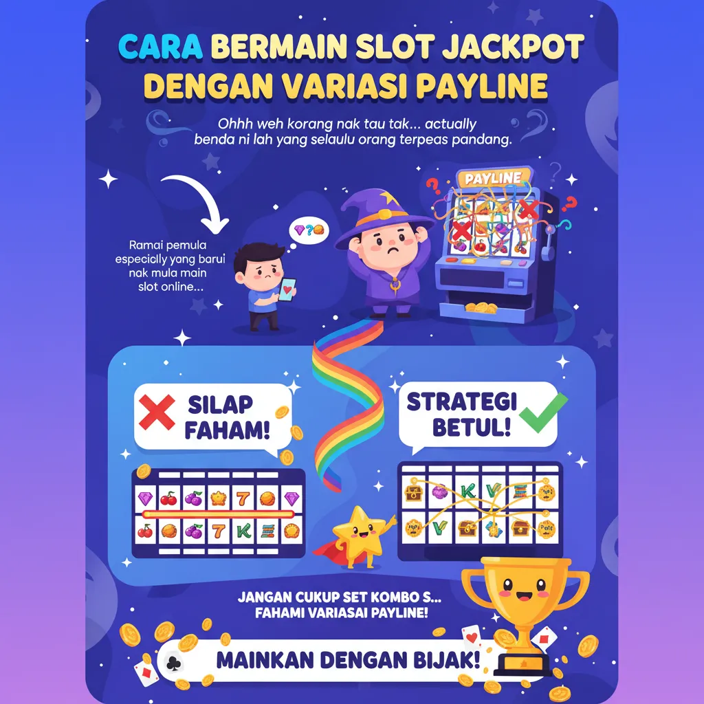 Cara Bermain Slot Jackpot dengan Variasi Payline