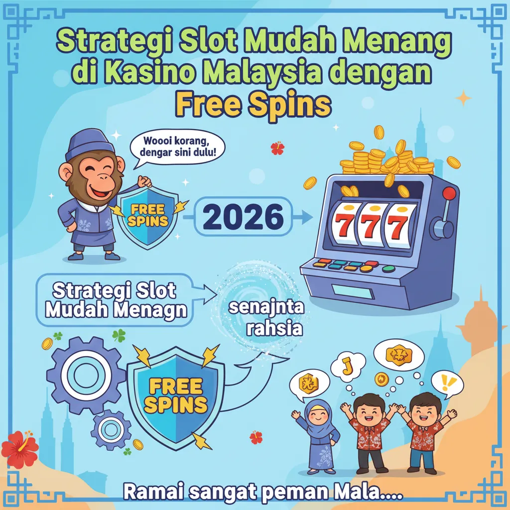 Strategi Slot Mudah Menang di Kasino Malaysia dengan Free Spins