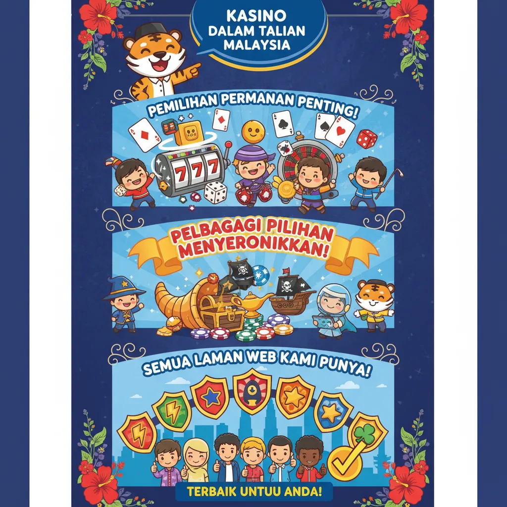 Permainan Popular dan Bonus di Kasino Dalam Talian Malaysia